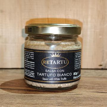 Соус с белым трюфелем Salsa con Tartufo Bianco Re Tartù, 80 гр