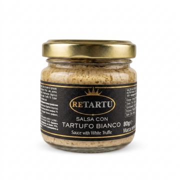 Соус с белым трюфелем Salsa con Tartufo Bianco Re Tartù, 80 гр