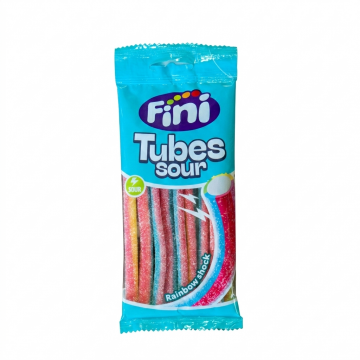 Мармелад жевательный Fini Tubes Sour Rainbow shock, 90 г