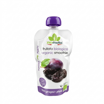 Пюре из сливы (смузи) Bioitalia Organic Smoothie Plum BIO, 120 г
