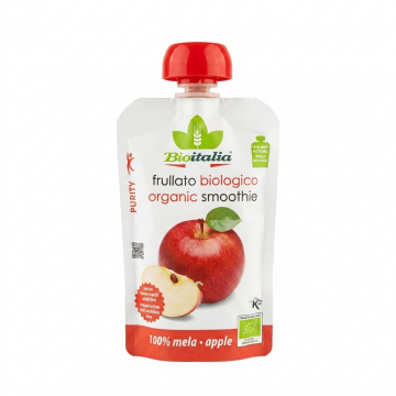 Пюре из яблока (смузи) Bioitalia Organic Smoothie Apple BIO, 120 г