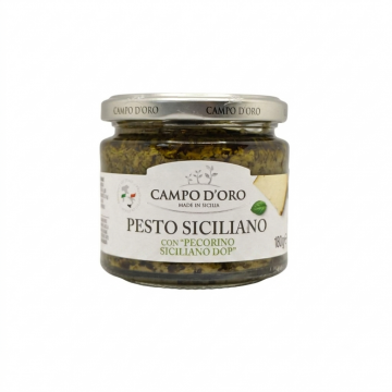 Песто по-сицилийски с сыром пекорино CAMPO D'ORO, 180гр