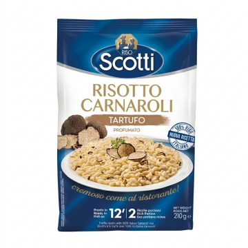 Ризотто Карнароли с трюфелем Riso Scotti, 210гр