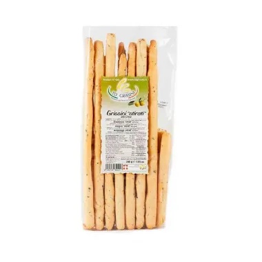 Гриссини Stirati с оливками TD Grissini1, 200 гр