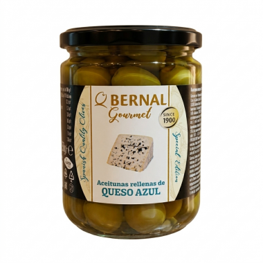 Оливки фаршированные сыром BERNAL 436гр