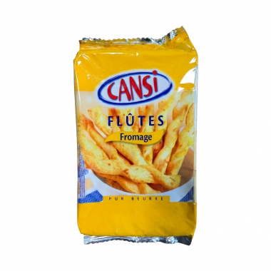 Слоеные палочки с сыром Cansi Flûtes Fromage, 125 гр