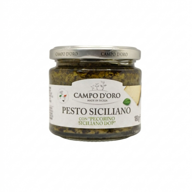 Песто по-сицилийски с сыром пекорино CAMPO D'ORO, 180гр